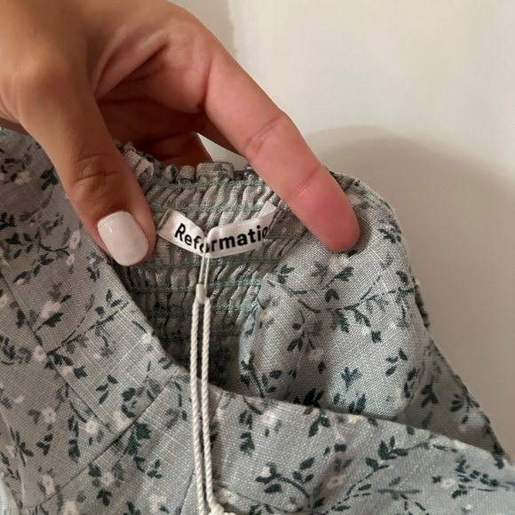 Reformation Clyde Linen Two Piece size 10 - Picture 8 of 13